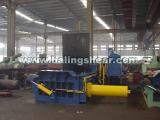 Scrap Metal Baling Press-Bale turn out discharge