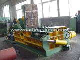 Scrap Metal Baling Press-Bale turn out discharge